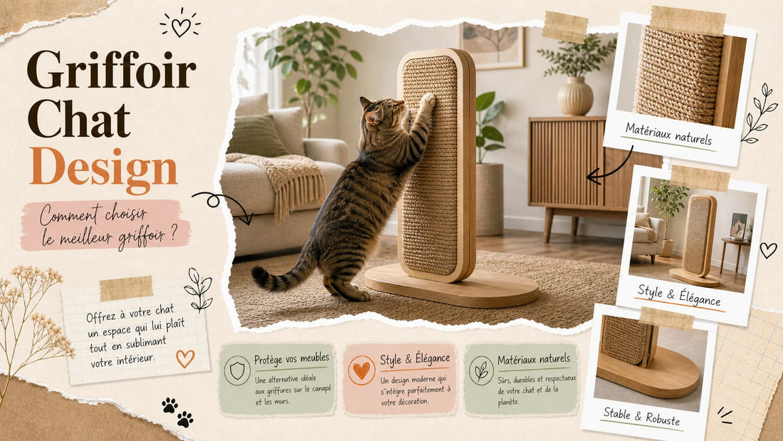 griffoir pour chat design moderne intérieur cosy