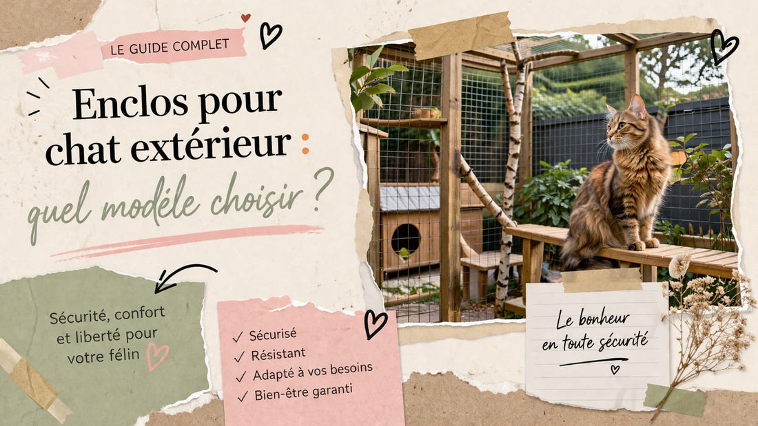 enclos pour chat extérieur sécurisé jardin chat