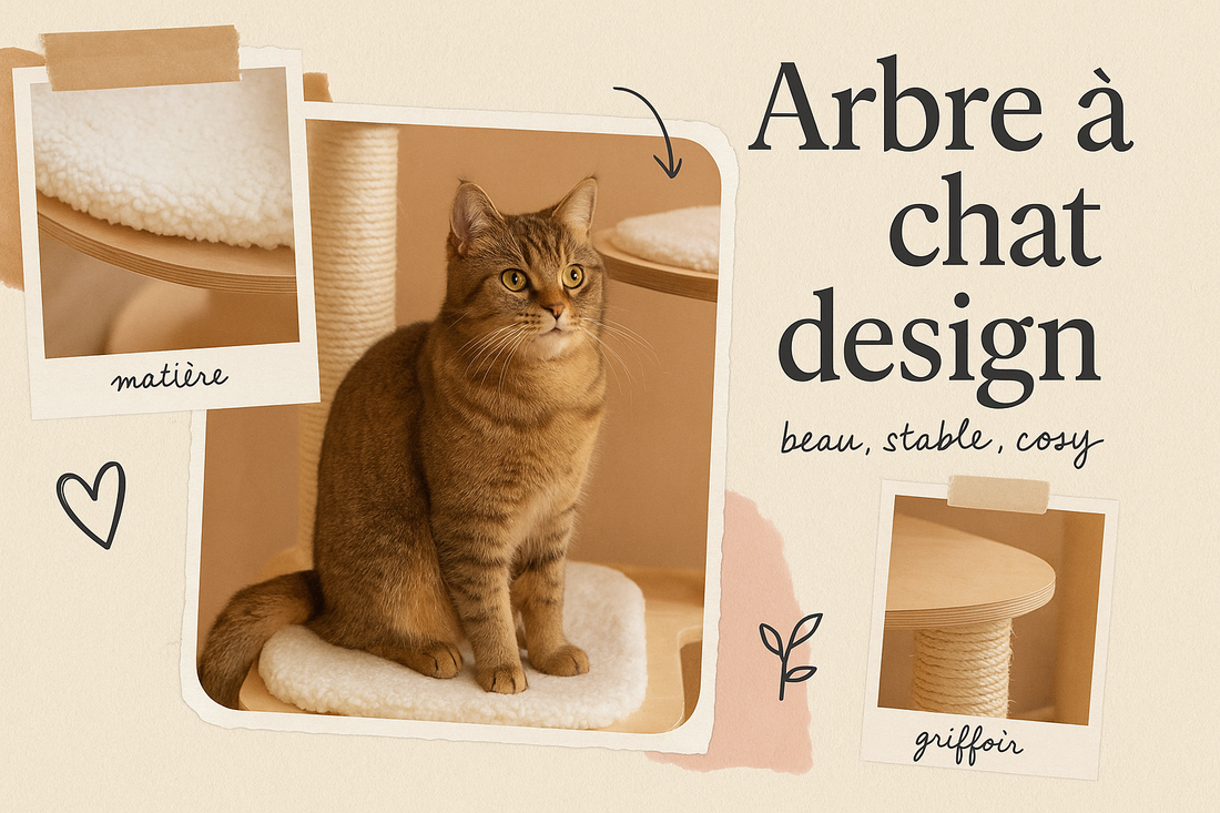 Arbre à chat design pour intérieur moderne