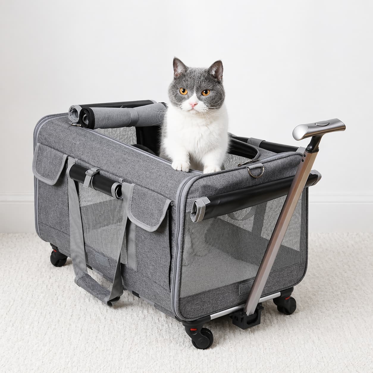 Panier de transport pour chat