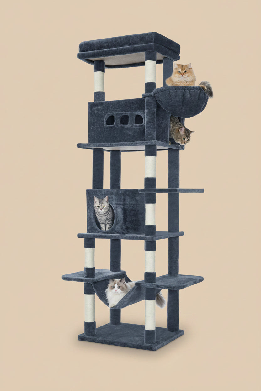 Arbre à chat XXL 210 cm