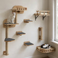 Arbre à chat mural | YITAHOME 7 Pièces
