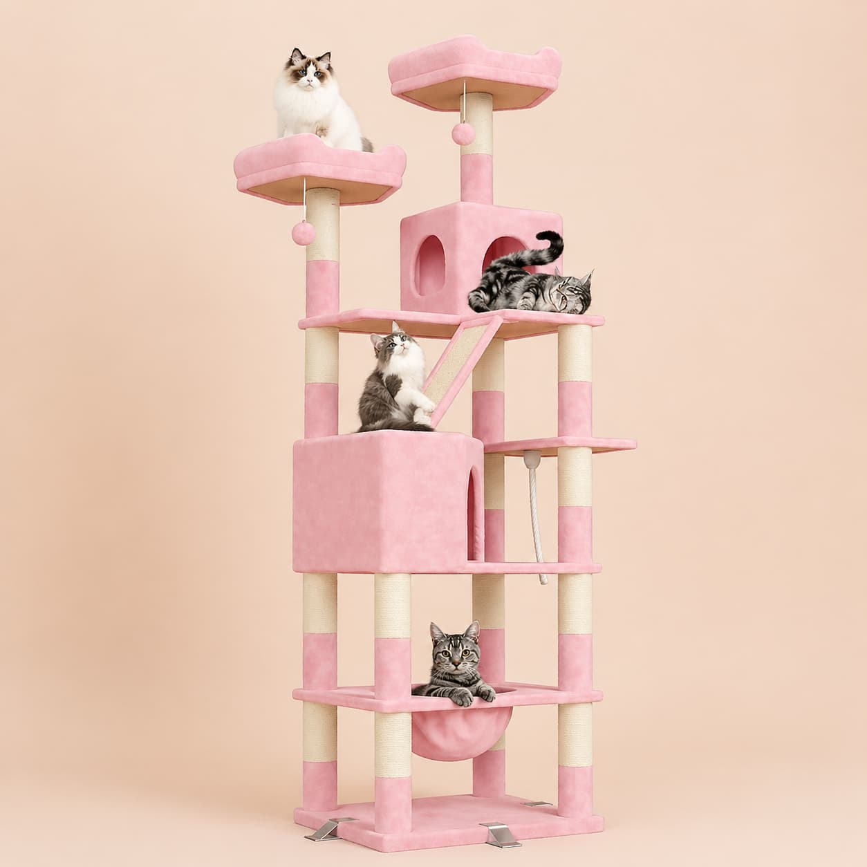 Arbre à chat design | Dogat 208 cm