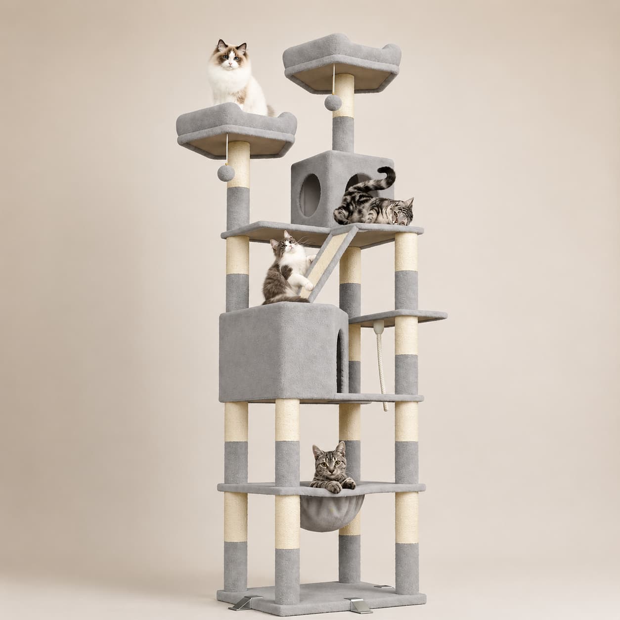 Arbre à chat design | Dogat 208 cm