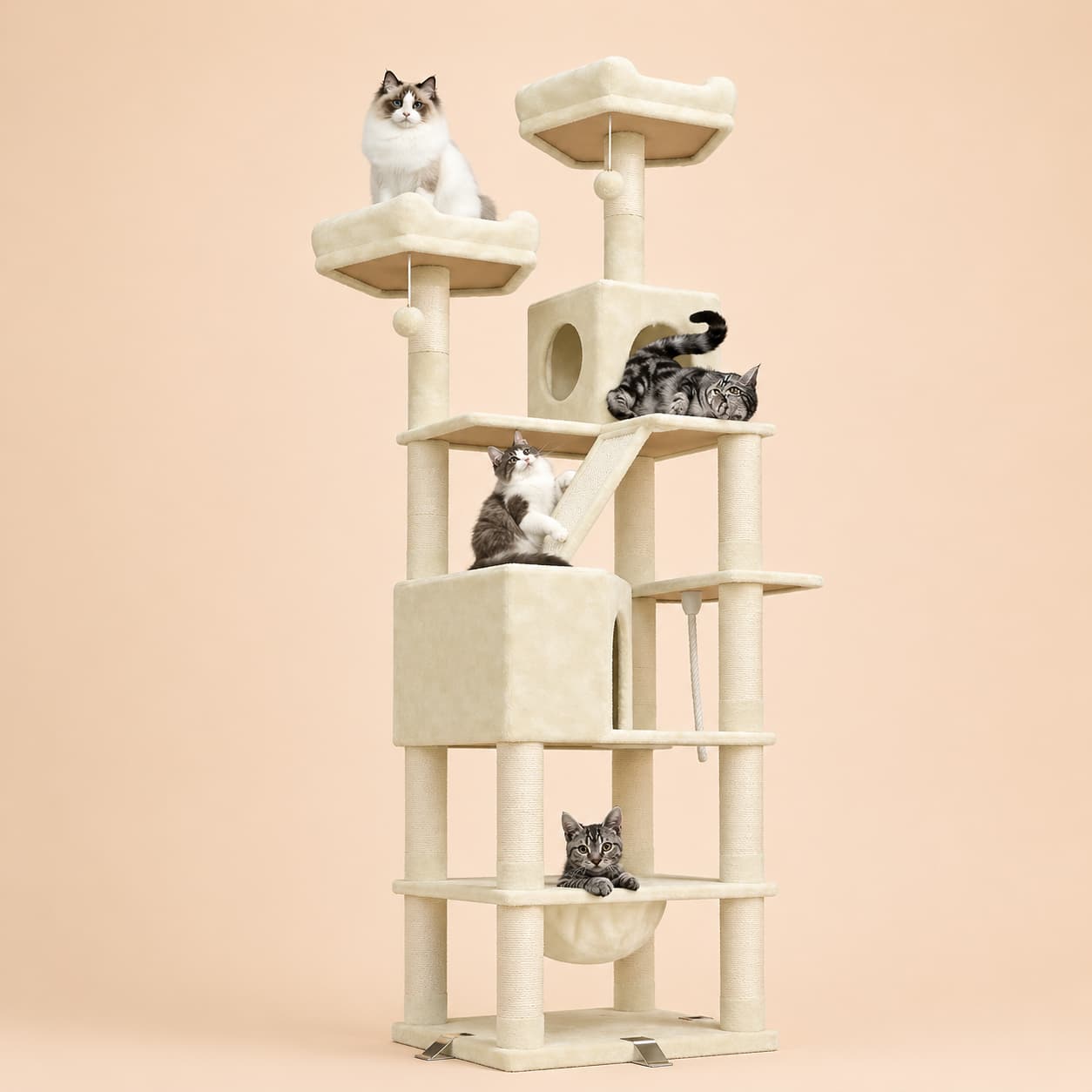 Arbre à chat design | Dogat 208 cm