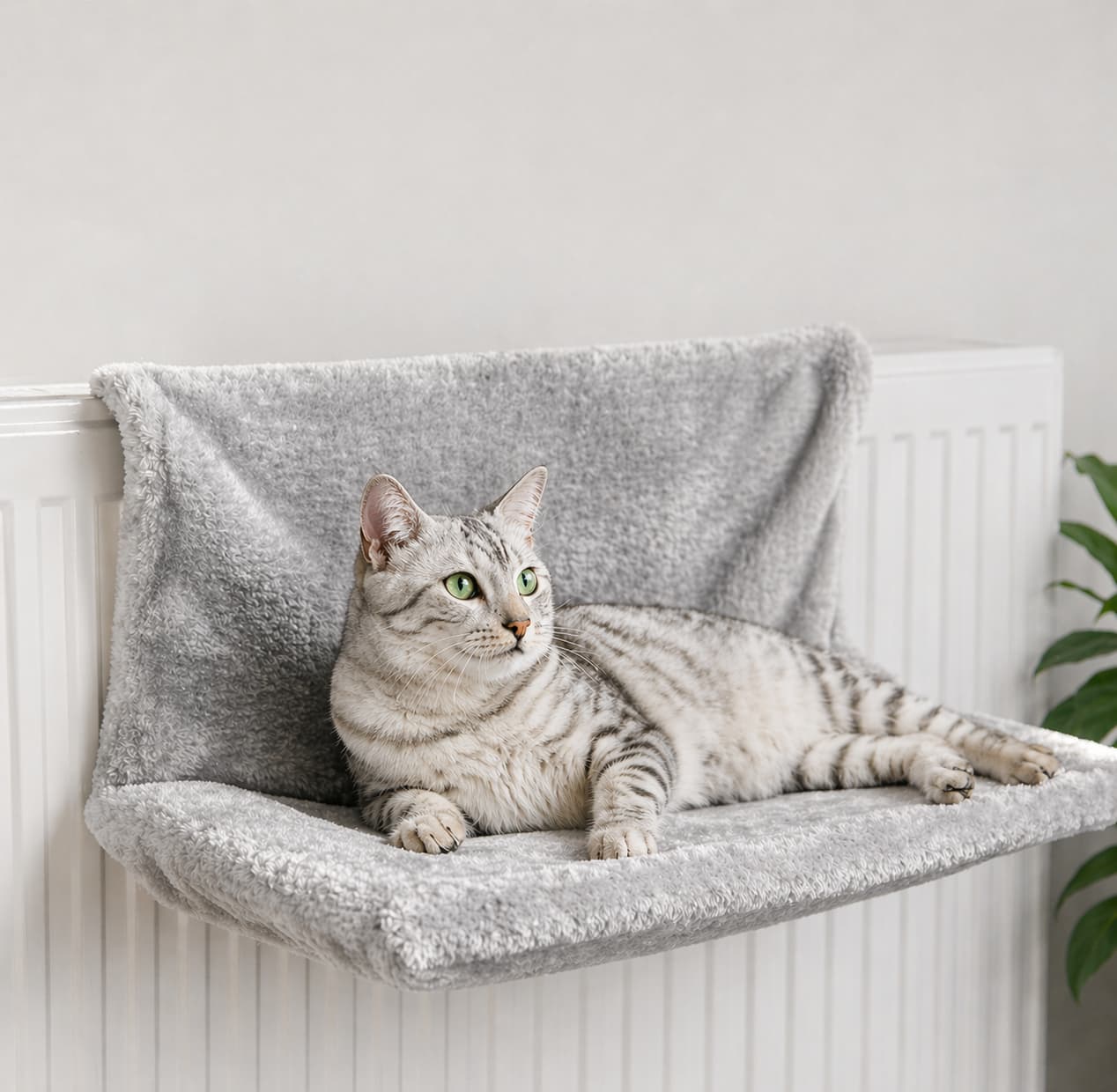 Hamac pour chat radiateur