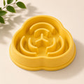 Gamelle anti glouton pour chat | Yellow