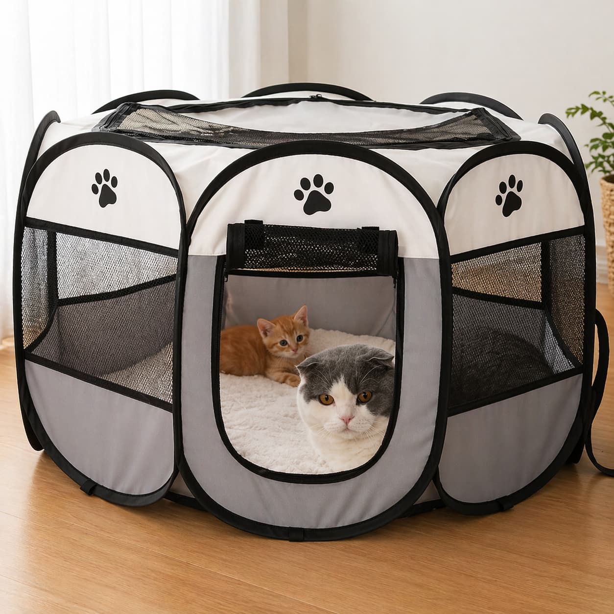 Enclos intérieur pour chat | Naissance chaton