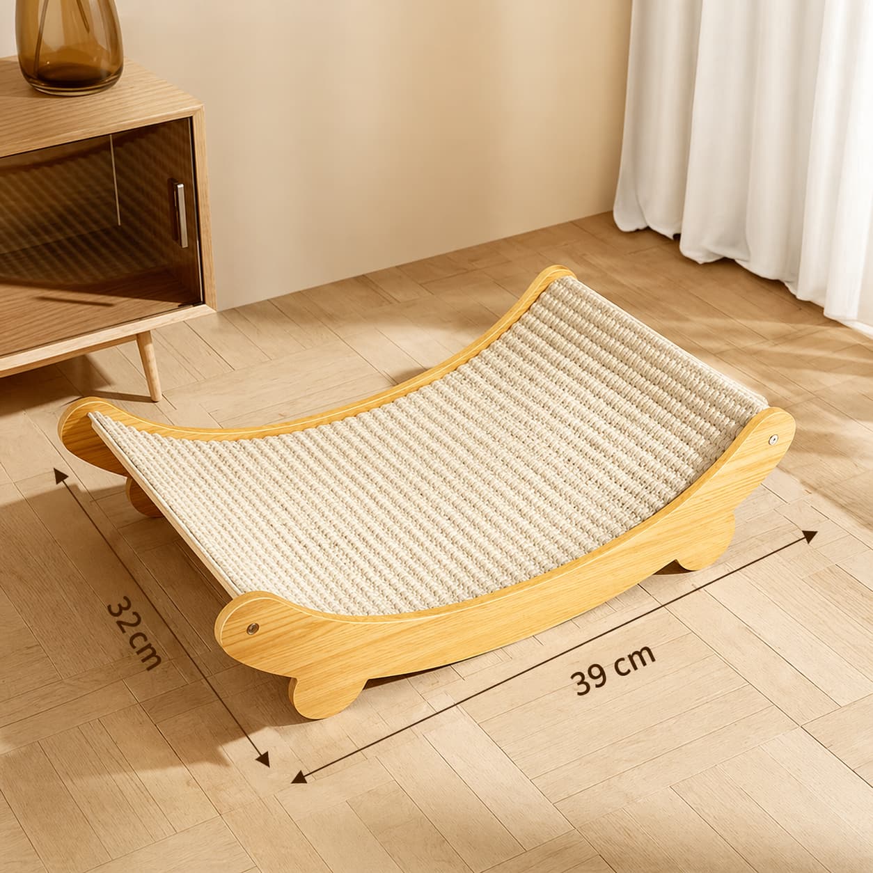 Griffoir pour chat design | lit et grattoir