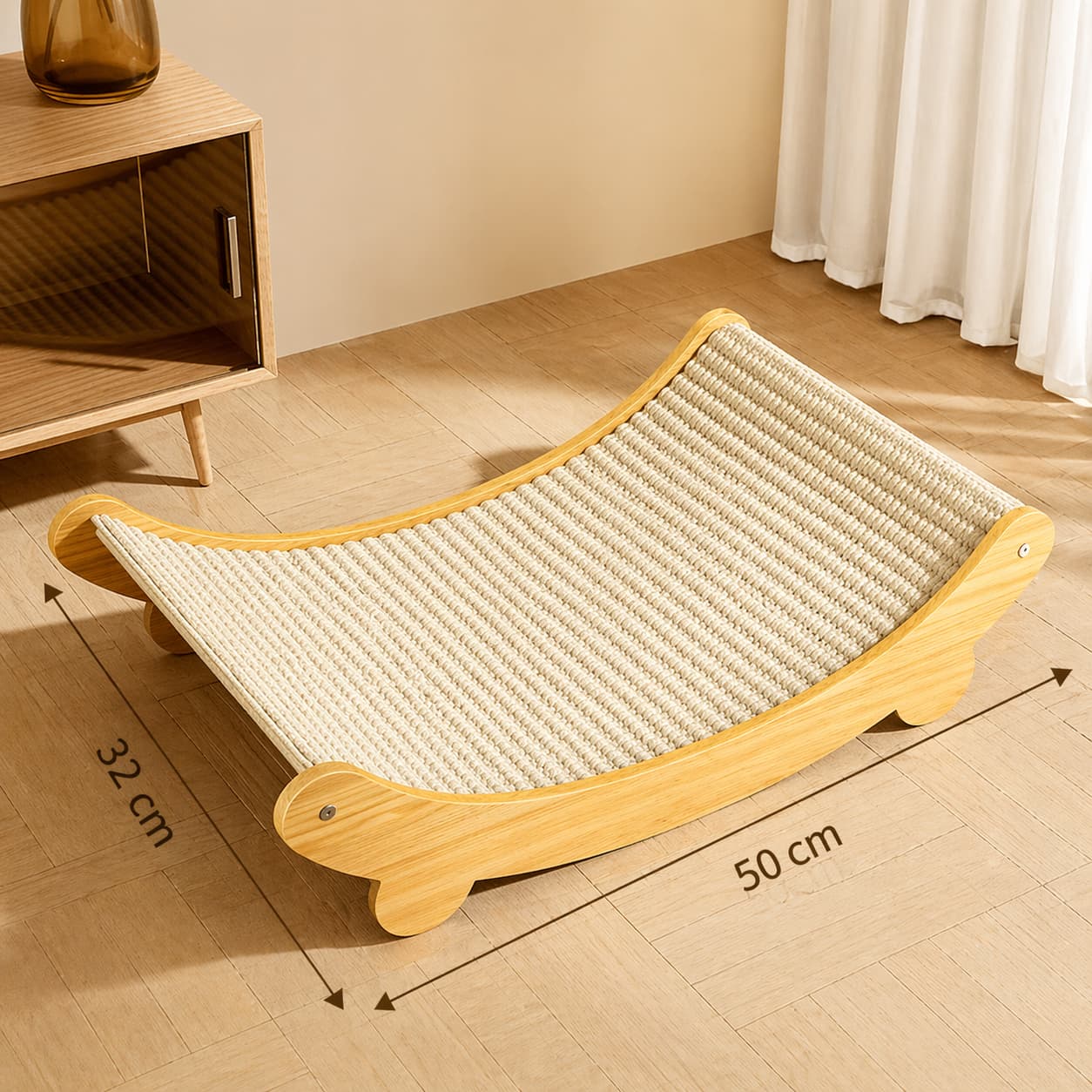 Griffoir pour chat design | lit et grattoir
