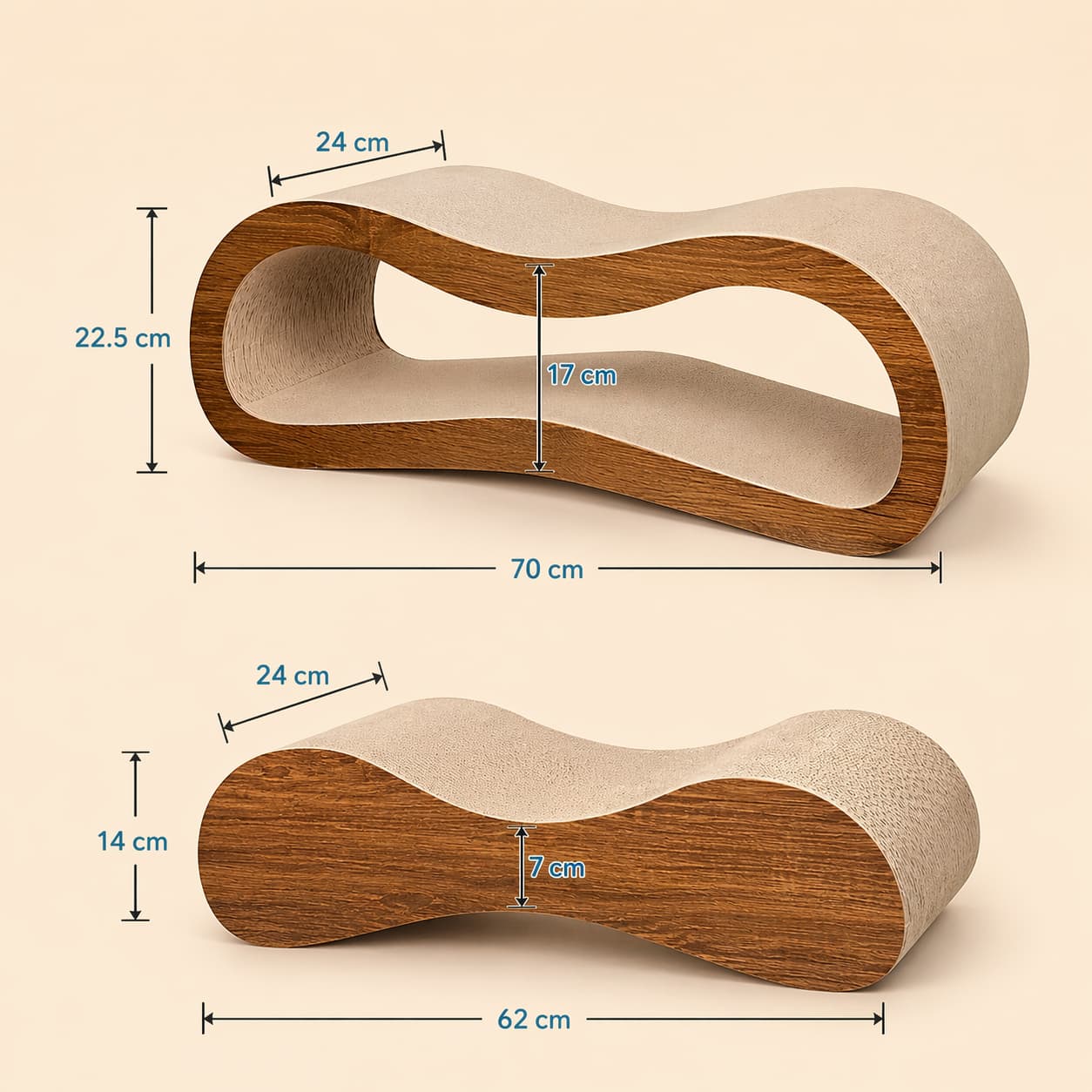 Griffoir pour chat design | modulable