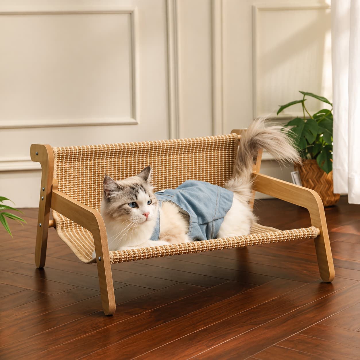 Hamac pour chat | Canapé griffoir