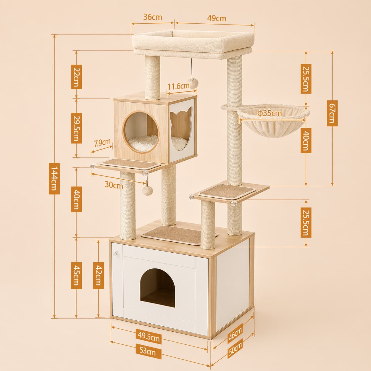 Arbre à chat design | PAWZ Road
