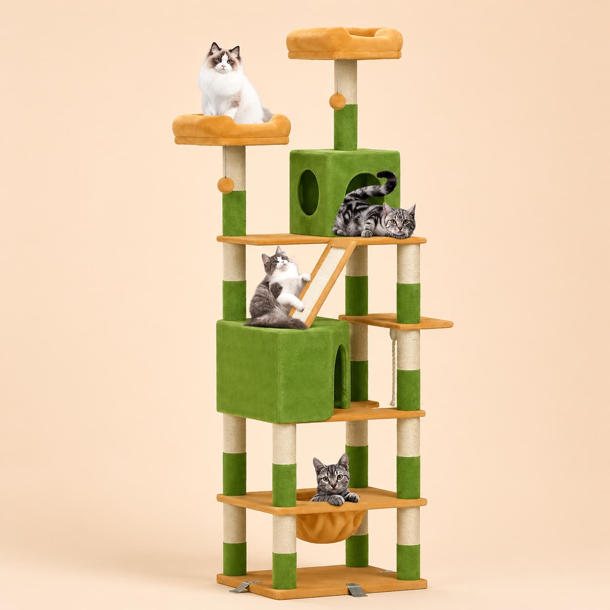 Arbre à chat design | Dogat 208 cm