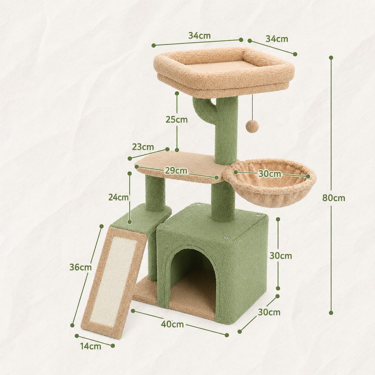 Arbre à chat en bois | PAWZ Road