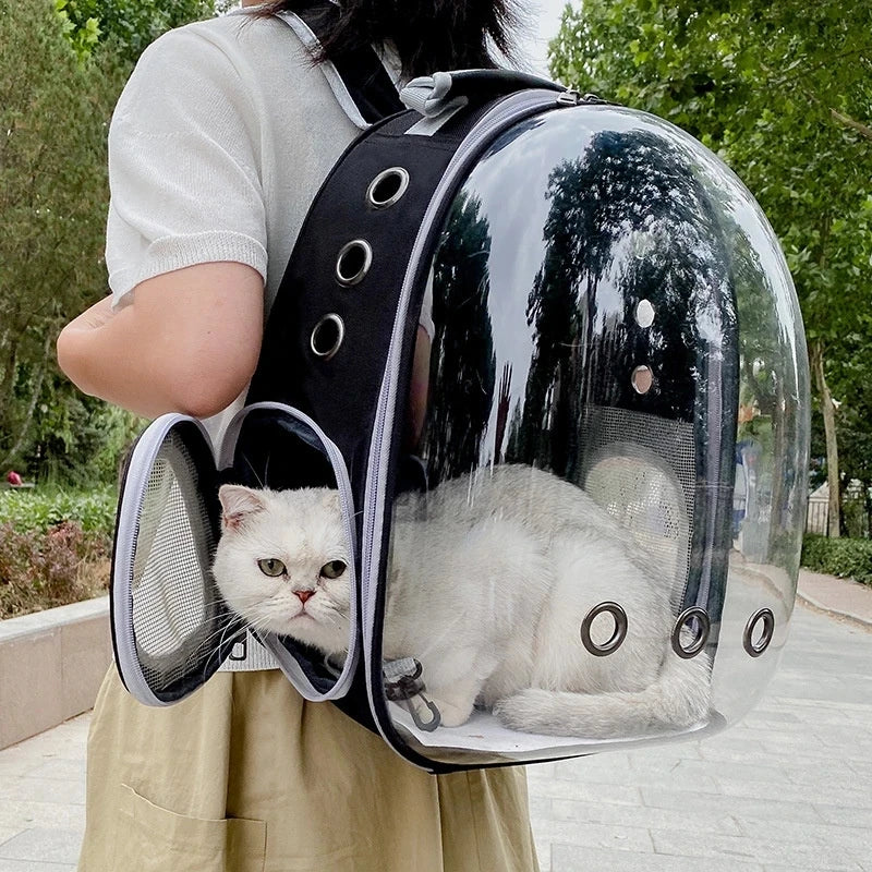 Panier de transport pour chat | sac bulle modifiable
