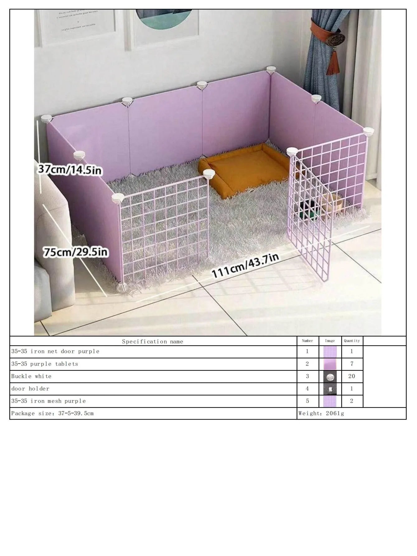 Enclos intérieur pour chat | Modules