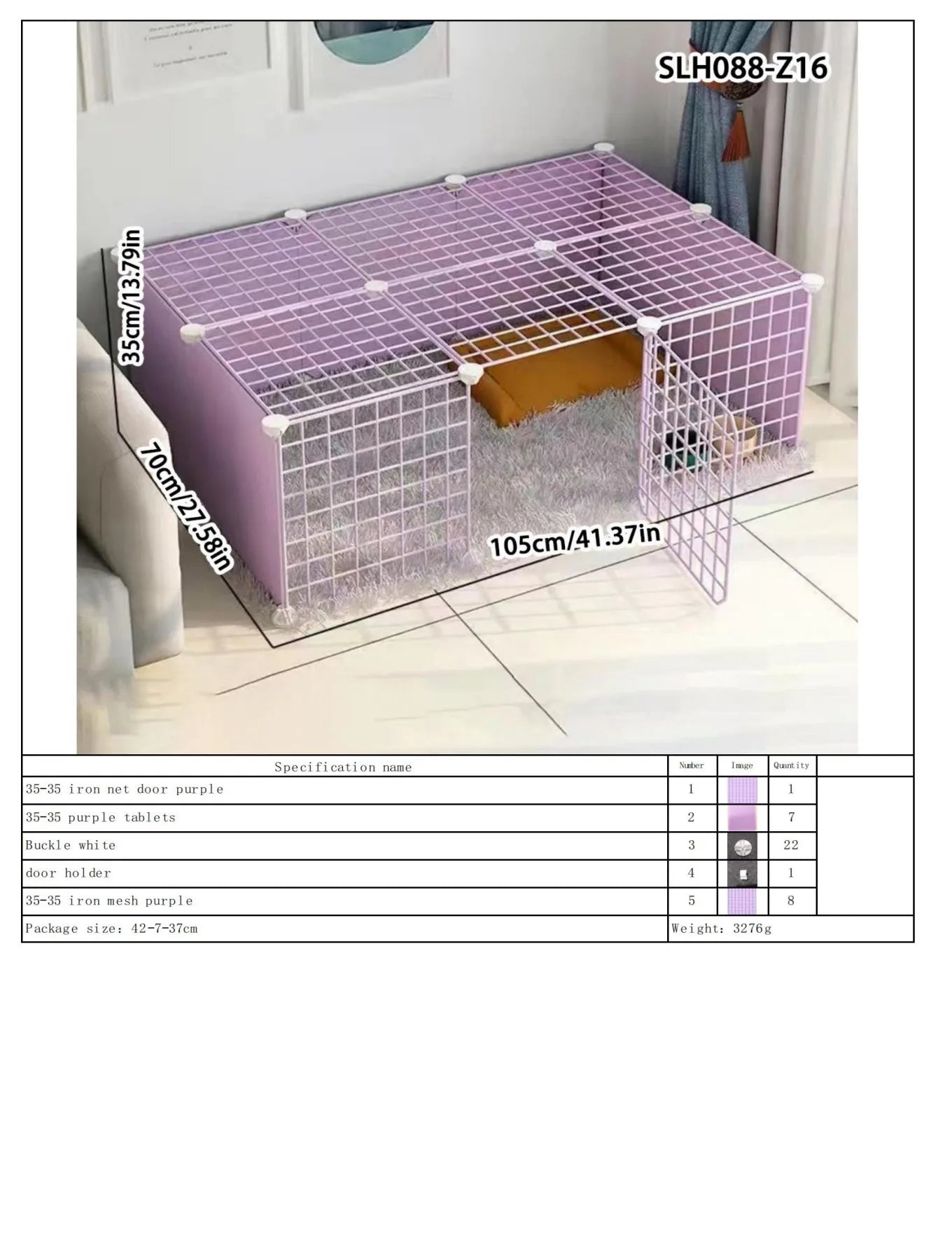 Enclos intérieur pour chat | Modules