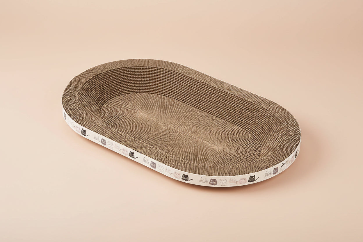 Griffoir pour chat design | rond ou ovale