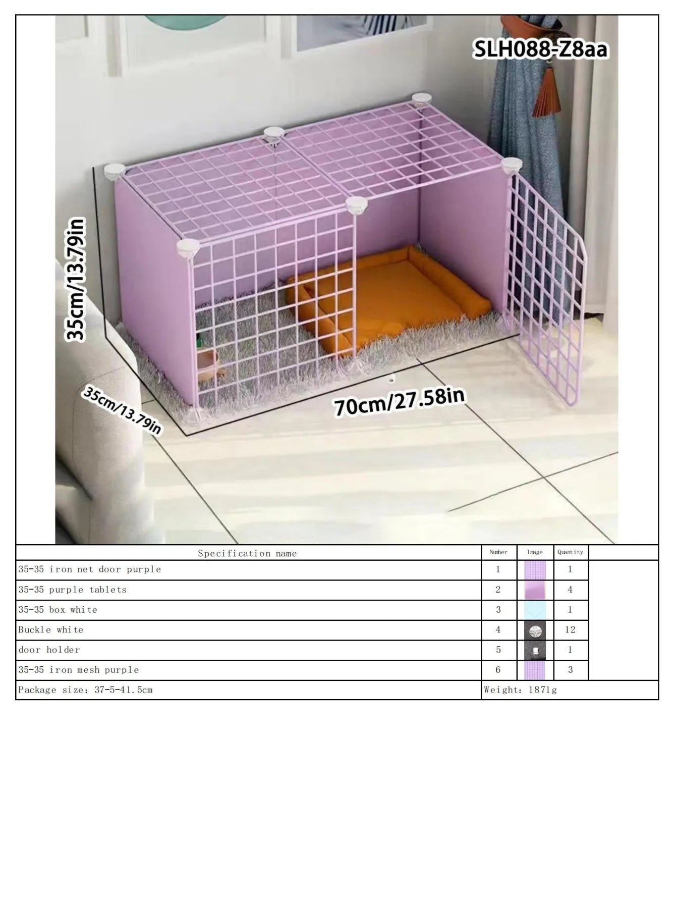 Enclos intérieur pour chat | Modules