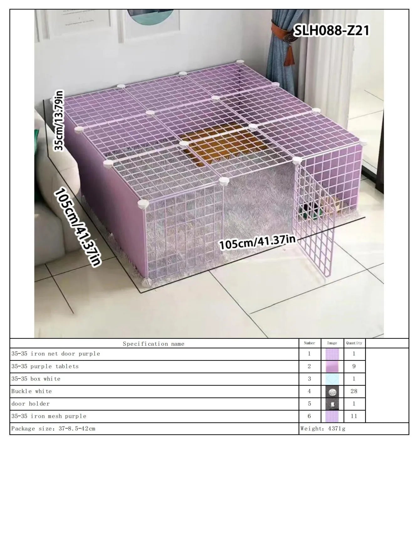 Enclos intérieur pour chat | Modules