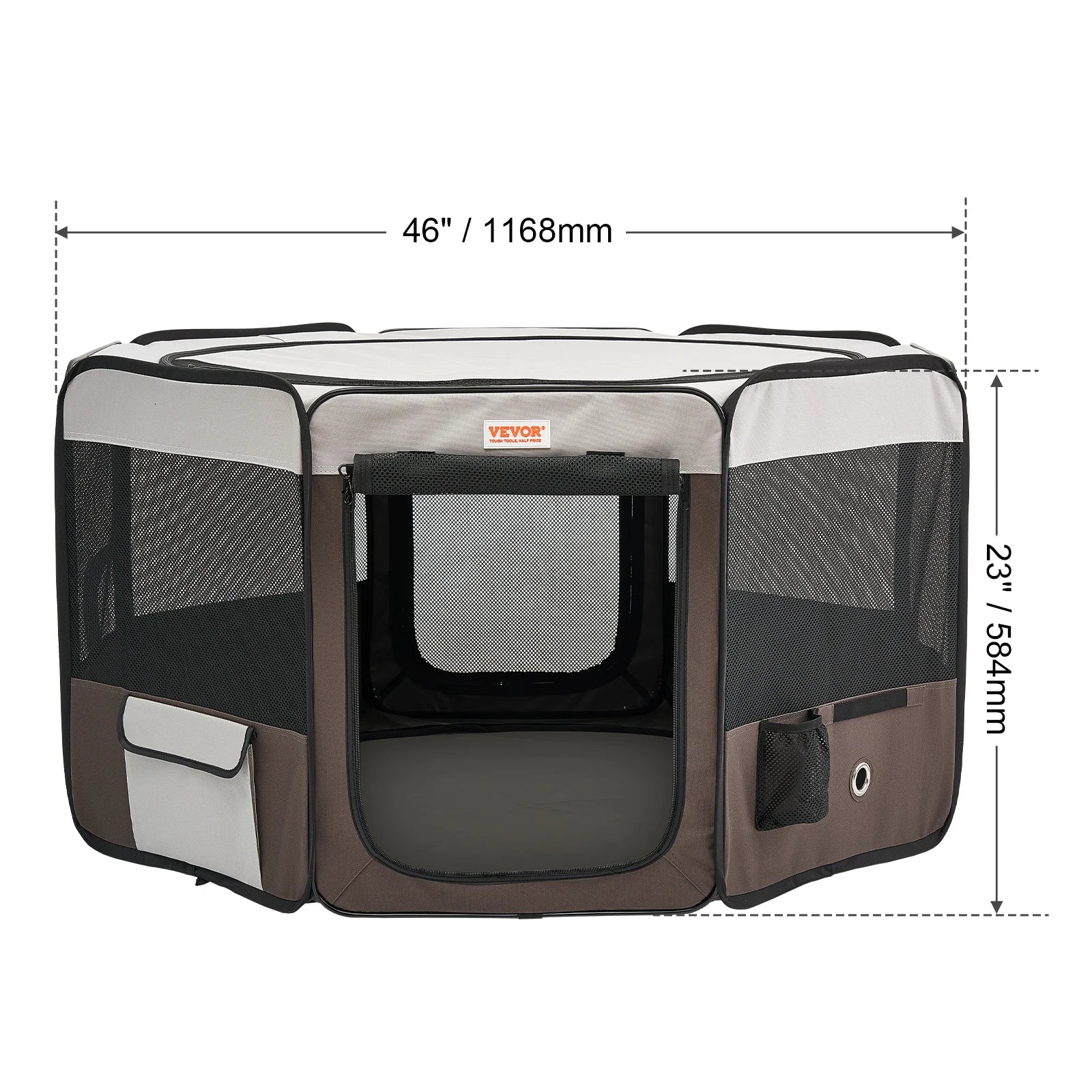 Enclos extérieur pour chat | Octogone Portable